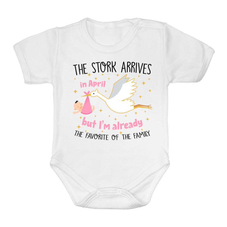 The stork arrives - Girl - April