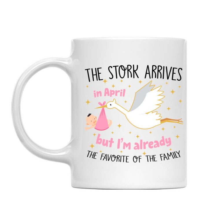The stork arrives - Girl - April