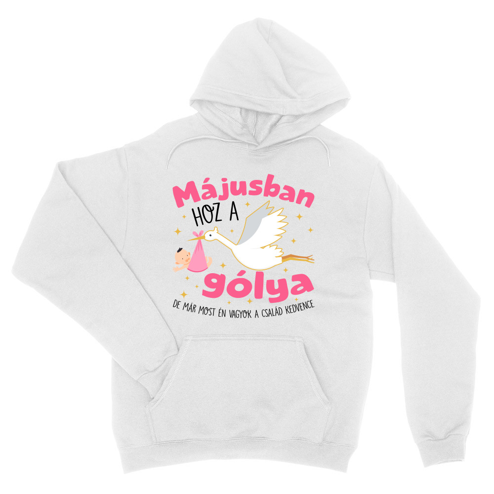 Gólya születésnap Lány - Május Unisex Pulóver
