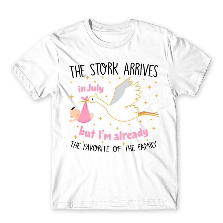 The stork arrives - Girl - July