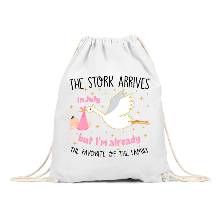 The stork arrives - Girl - July