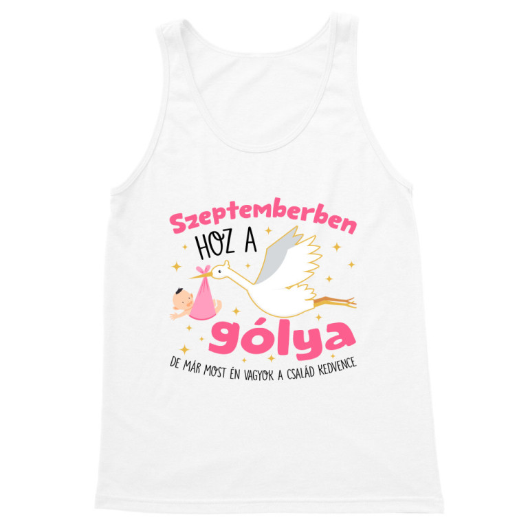 Gólya születésnap Lány - Szeptember - Férfi Trikó