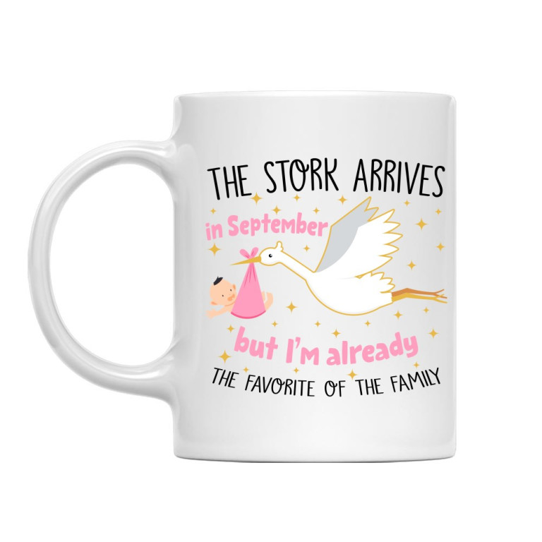 The stork arrives - Girl - September