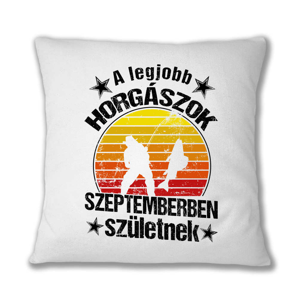 Horgász születésnap - Szeptember Párnahuzat