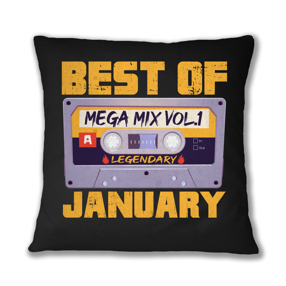 Mixtape Best of - January Párnahuzat