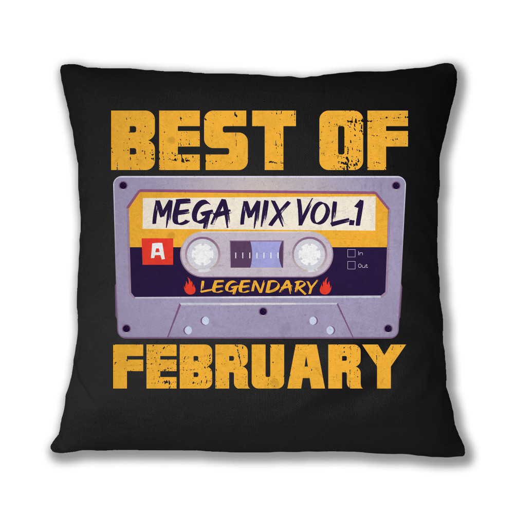 Mixtape Best of - February Párnahuzat