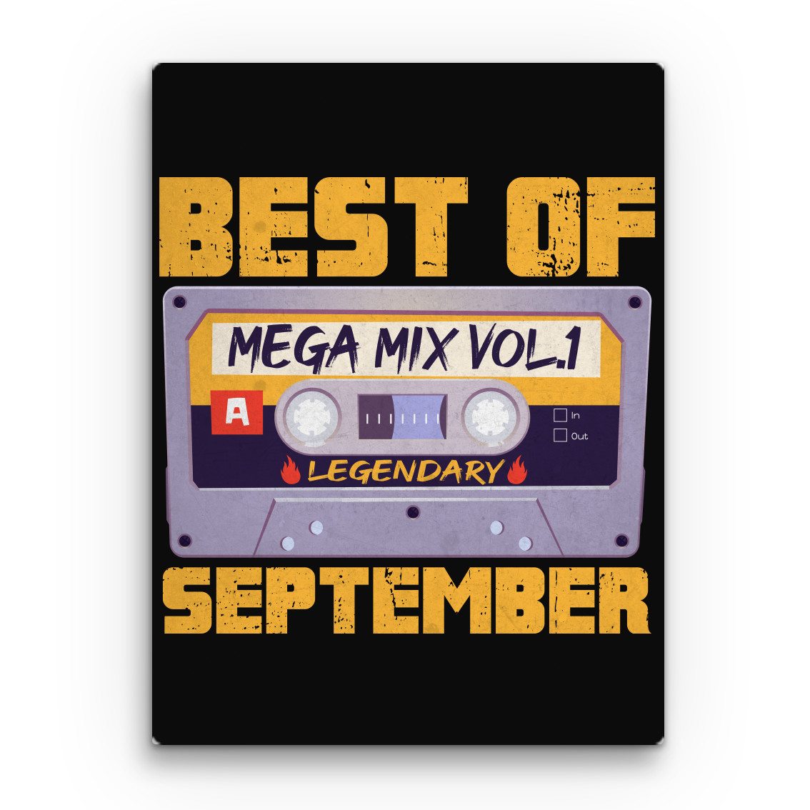 Mixtape Best of - September Vászonkép