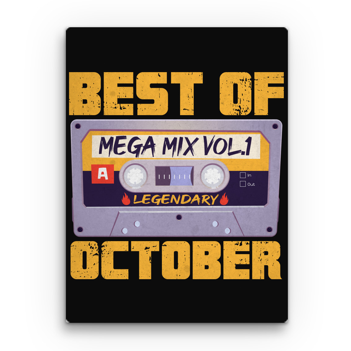 Mixtape Best of - October Vászonkép