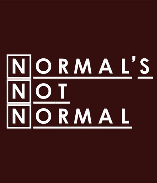 Normal's not normal Dr House Pólók, Pulóverek, Bögrék - Sorozatos