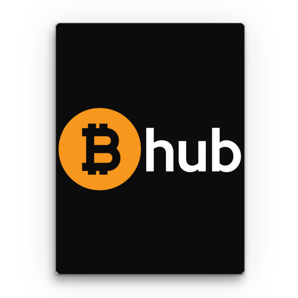 Bitcoin hub Kriptovaluta Vászonkép - Kriptovaluta