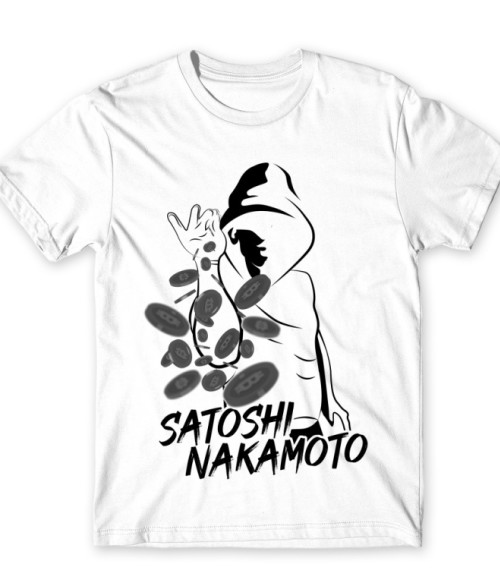 Satoshi Nakamoto Kriptovaluta Férfi Póló - Kriptovaluta