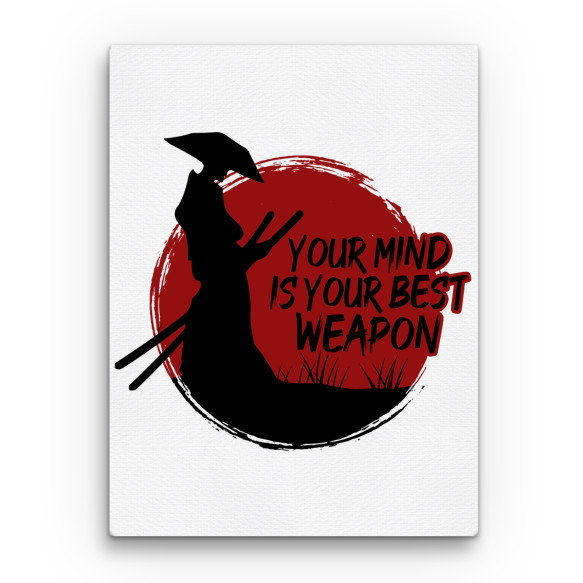 Samurai quote Stílus Vászonkép - Stílus