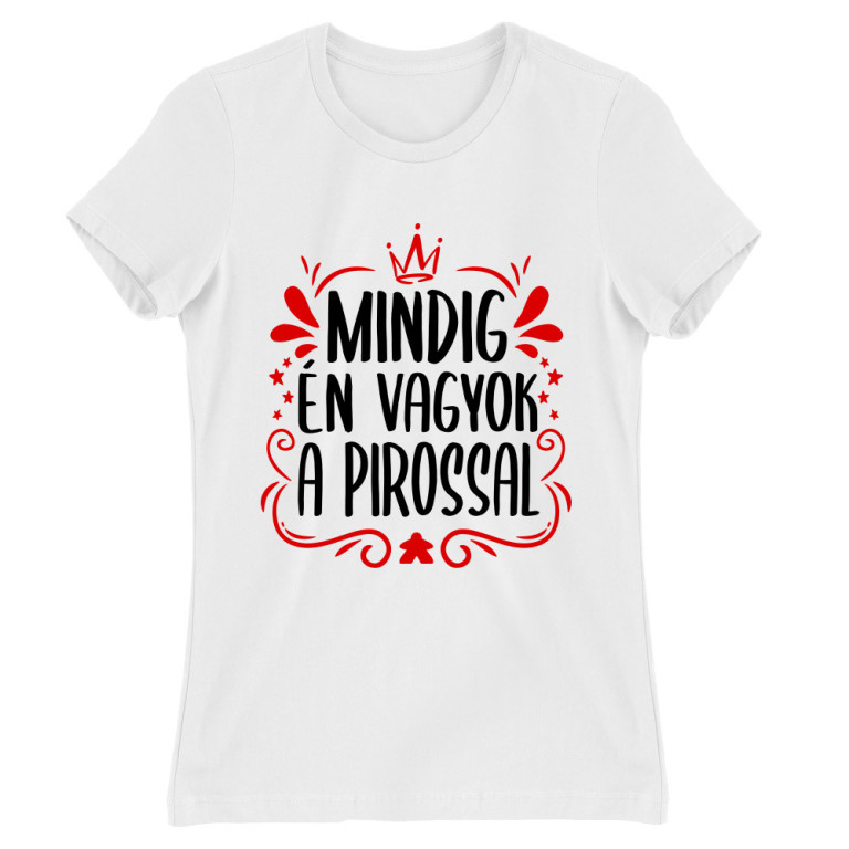 Mindig én vagyok a pirossal