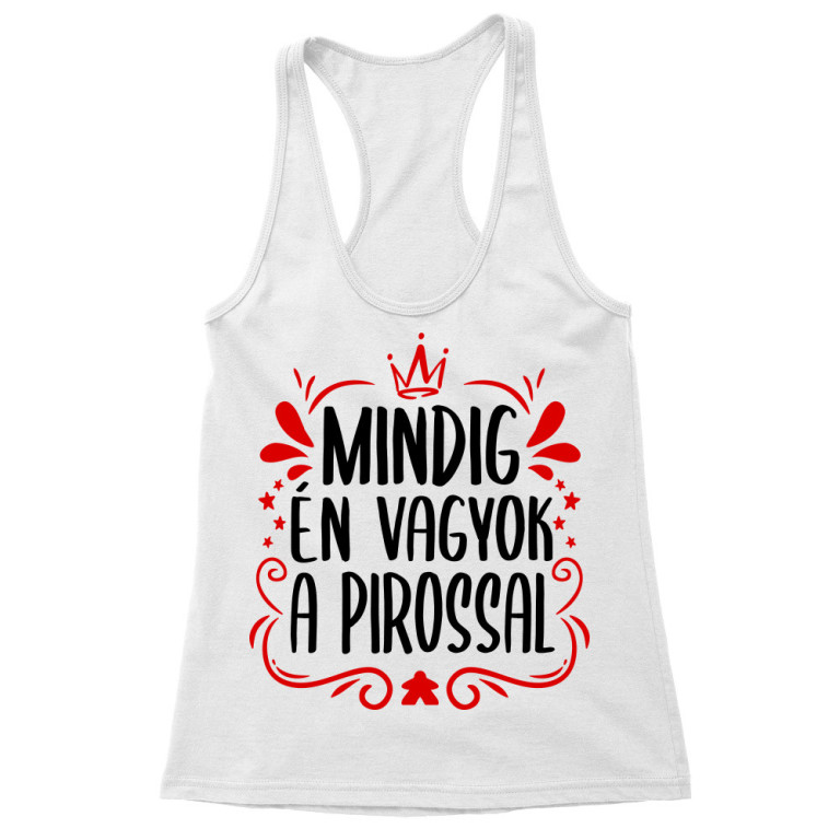 Mindig én vagyok a pirossal