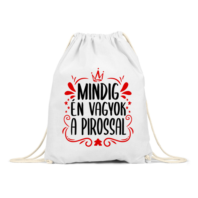Mindig én vagyok a pirossal
