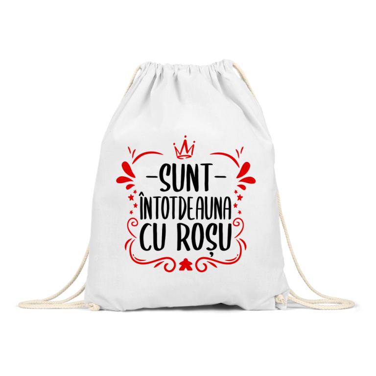 Sunt, întotdeauna, cu roșu