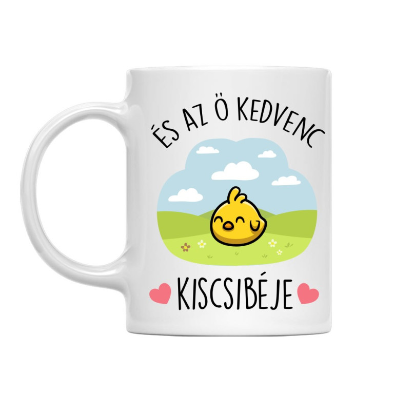 Kedvenc kiscsibe - Bögre