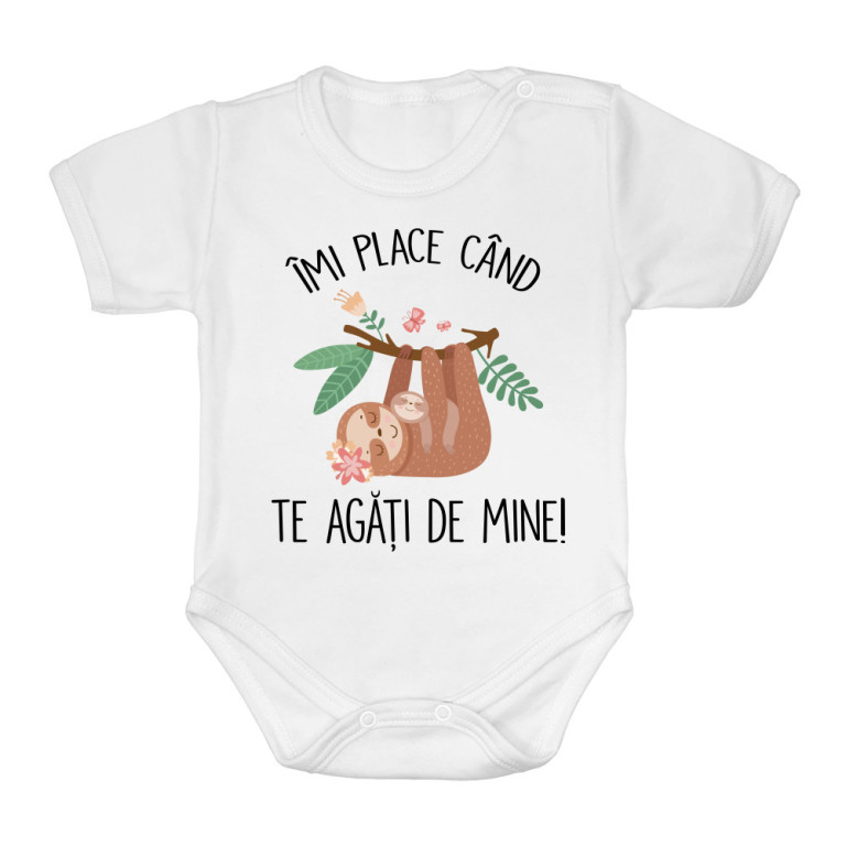 Îmi place când te agăți de mine - Body bebeluș