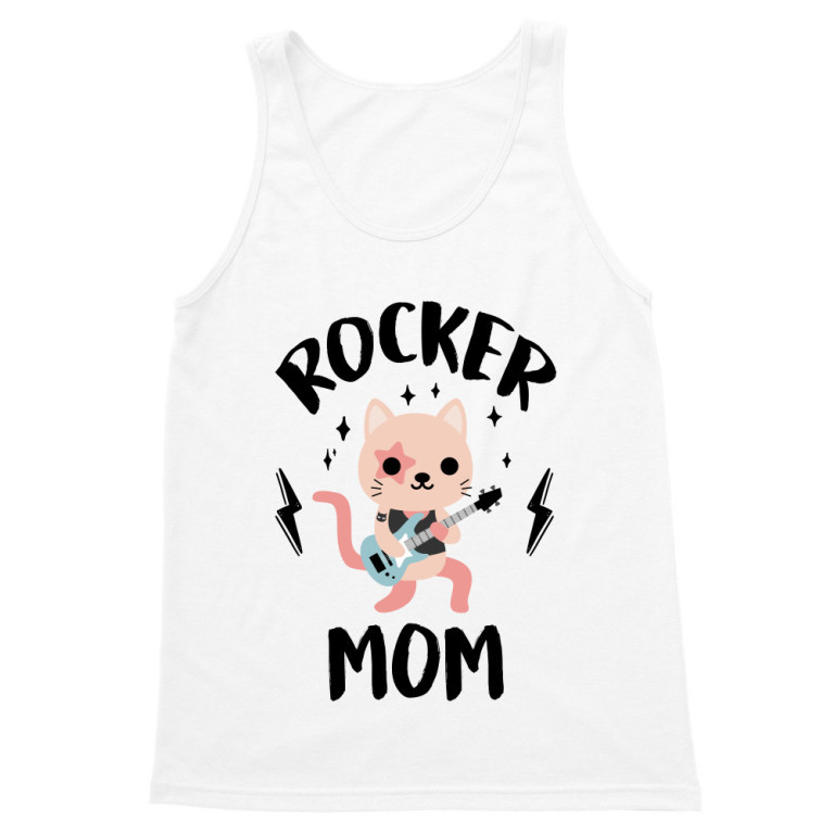 Rocker mom - kitty - Tricou pentru bărbați