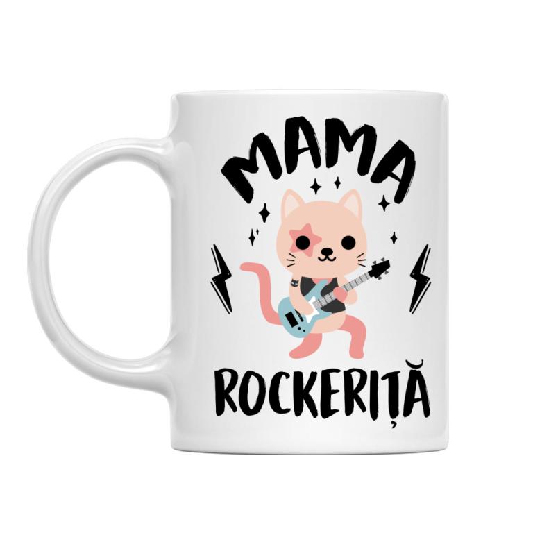 Mama Rockeriță - pisicuță - Cană