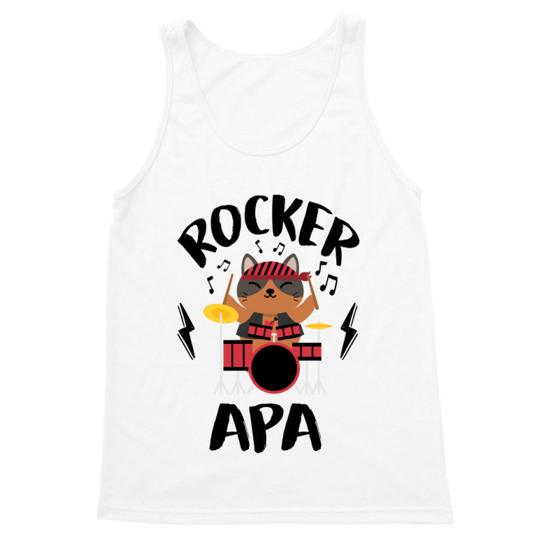 Rocker apa - cicás - Férfi Trikó