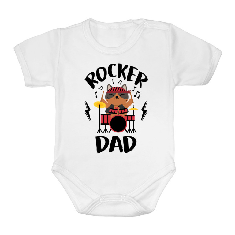 Rocker dad - kitten