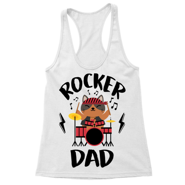 Rocker dad - kitten