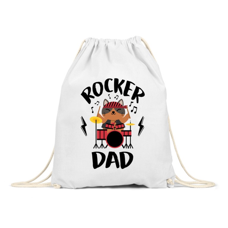 Rocker dad - kitten