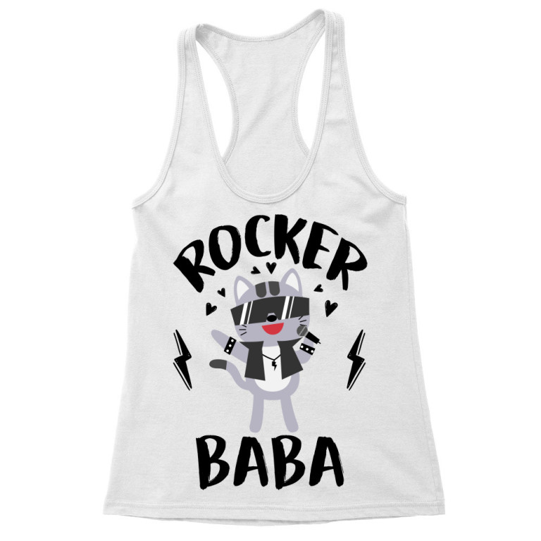 Rocker baba - cicás - Női Trikó