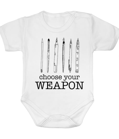 Choose your weapon Art Póló - Ha Hobby rajongó ezeket a pólókat tuti imádni fogod!