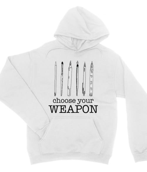 Choose your weapon Art Póló - Ha Hobby rajongó ezeket a pólókat tuti imádni fogod!