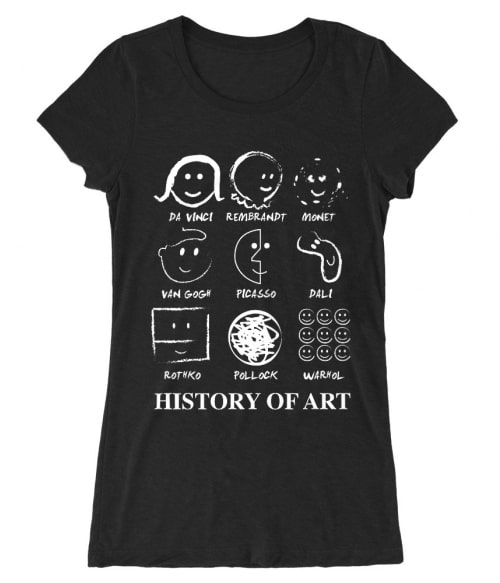 Művészettörténet Póló - Ha Hobby rajongó ezeket a pólókat tuti imádni fogod!