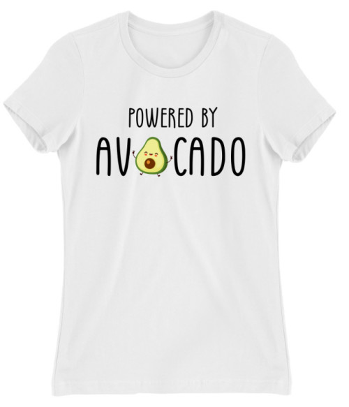 Powered by avocado Vegán Női Póló - Vegán