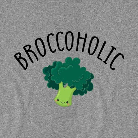 Broccoholic Vegán Pólók, Pulóverek, Bögrék - Vegán