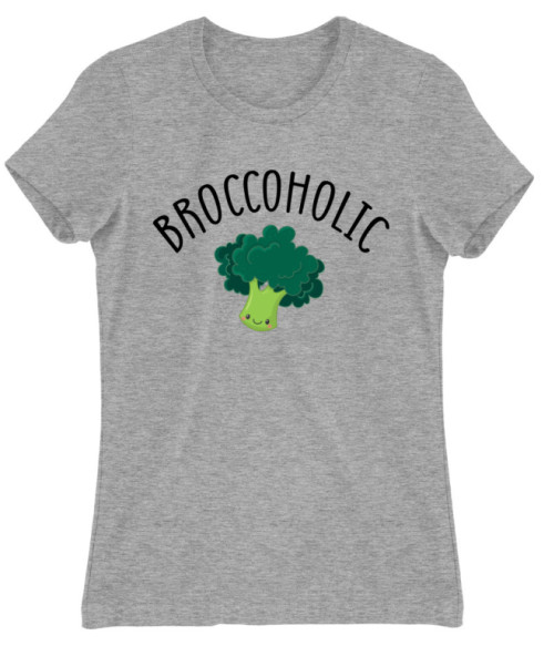 Broccoholic Vegán Női Póló - Vegán