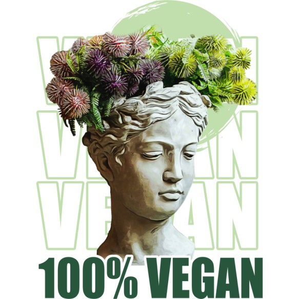 100% vegán Vegán Pólók, Pulóverek, Bögrék - Vegán