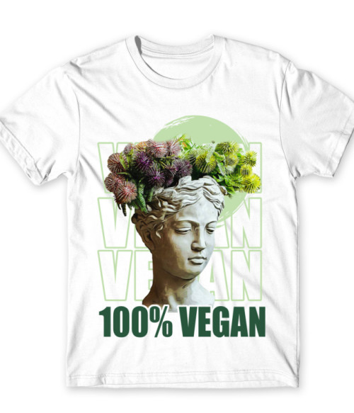 100% vegán Vegán Férfi Póló - Vegán