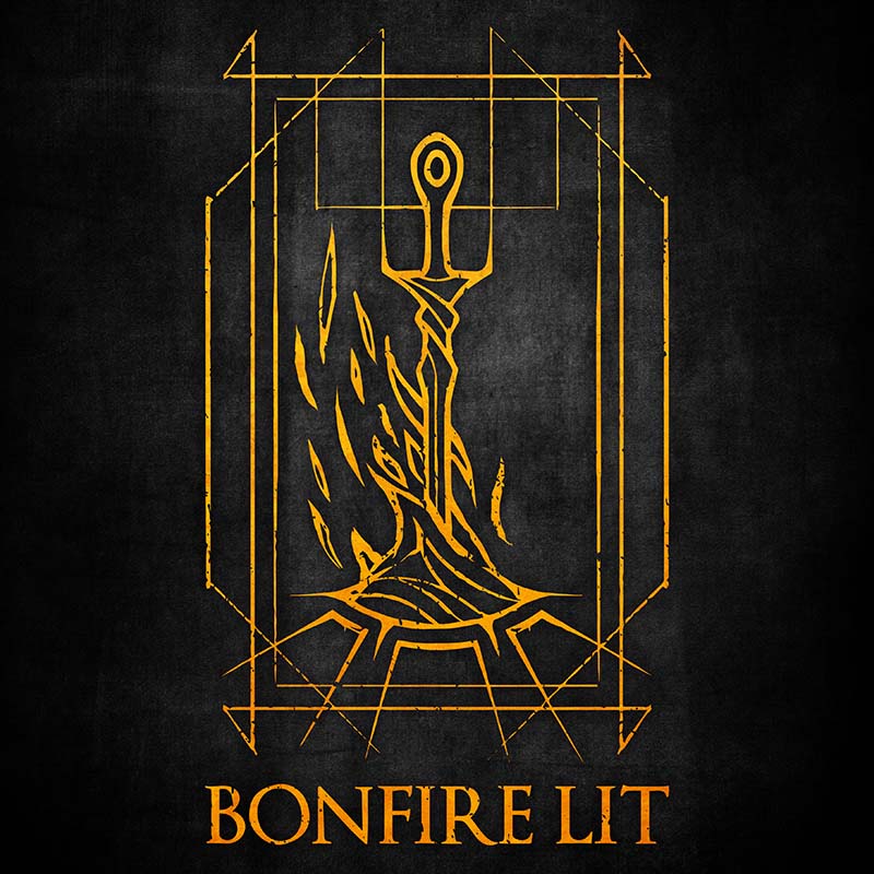Bonfire lit design