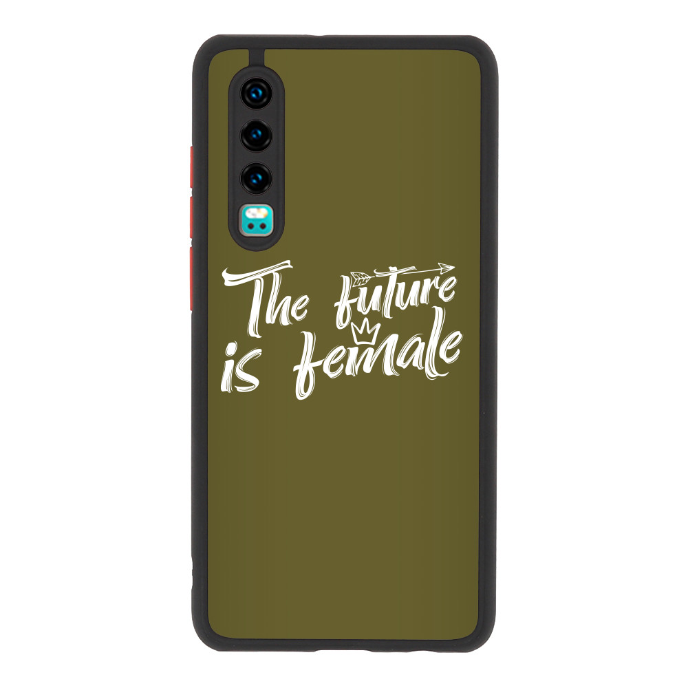 The future is female Huawei Telefontok