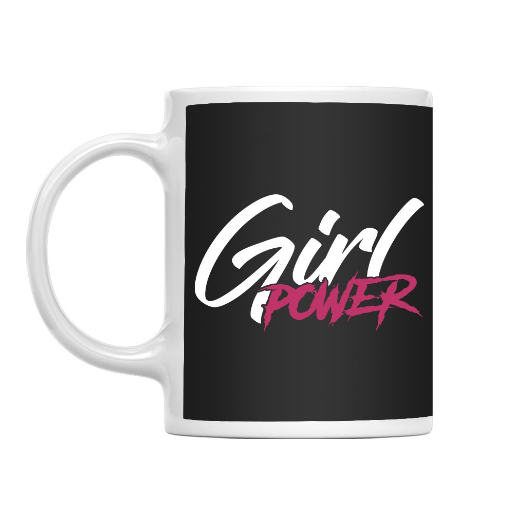 Girl power Bögre