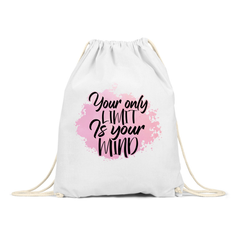 Your only limit - Drawstring Bag