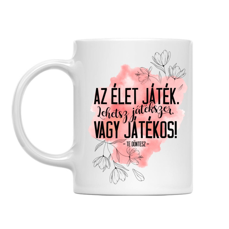 Az élet játék - Bögre
