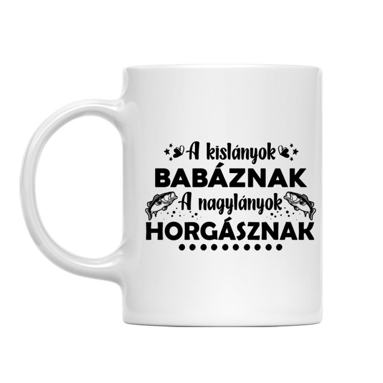 A nagylányok horgásznak - Bögre