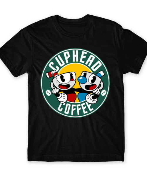 Cuphead coffee Cuphead Póló - Gaming