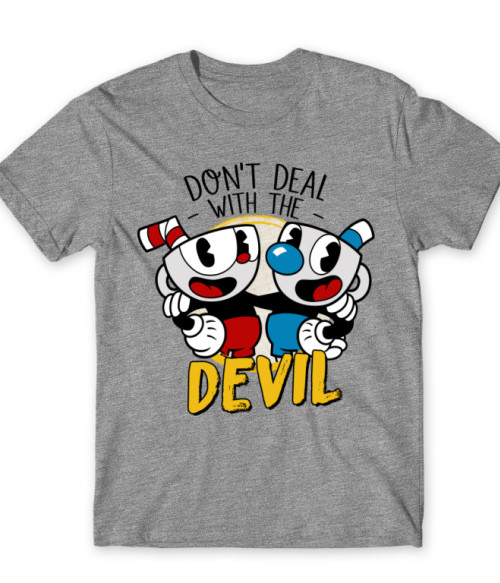 Don't deal with the devil Cuphead Póló - Gaming