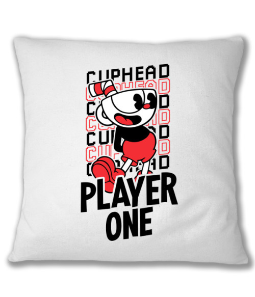 Cuphead - Player One Cuphead Párnahuzat - Gaming