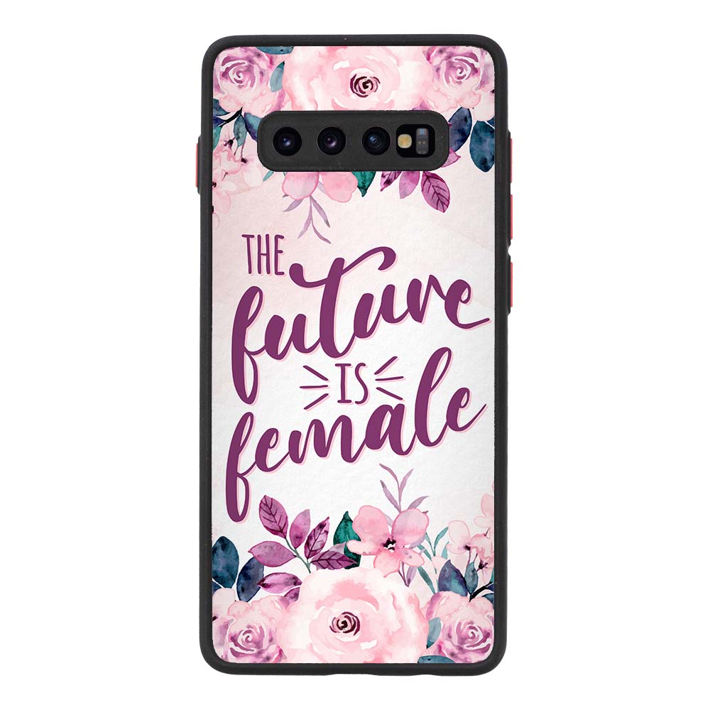 The future is female - Floral Samsung Telefontok