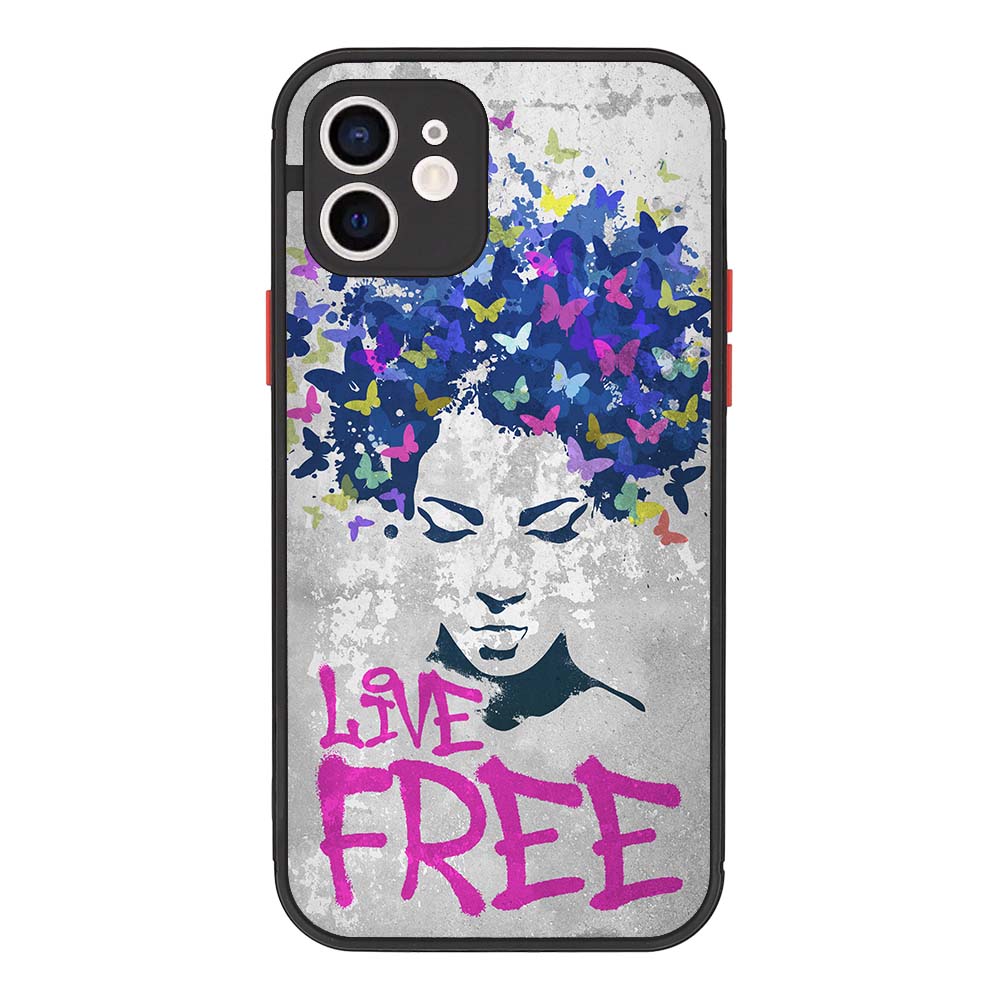 Live free graffiti Apple iPhone Telefontok