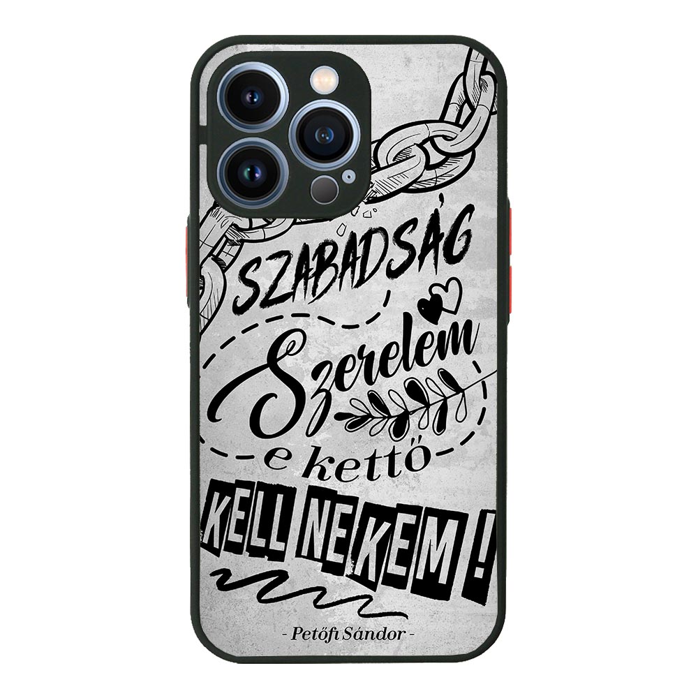 Szabadság, szerelem Apple iPhone Telefontok