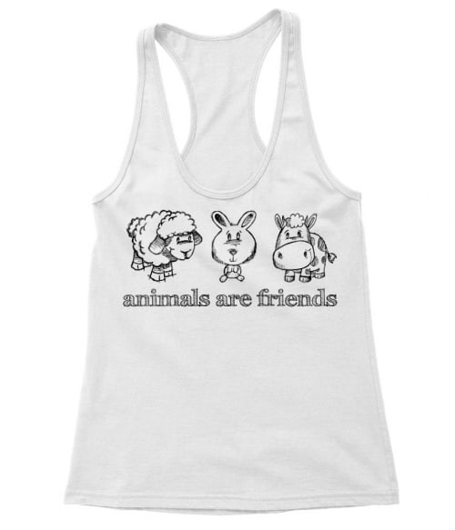 Az állatok barátok Póló - Ha Vegetarian rajongó ezeket a pólókat tuti imádni fogod!